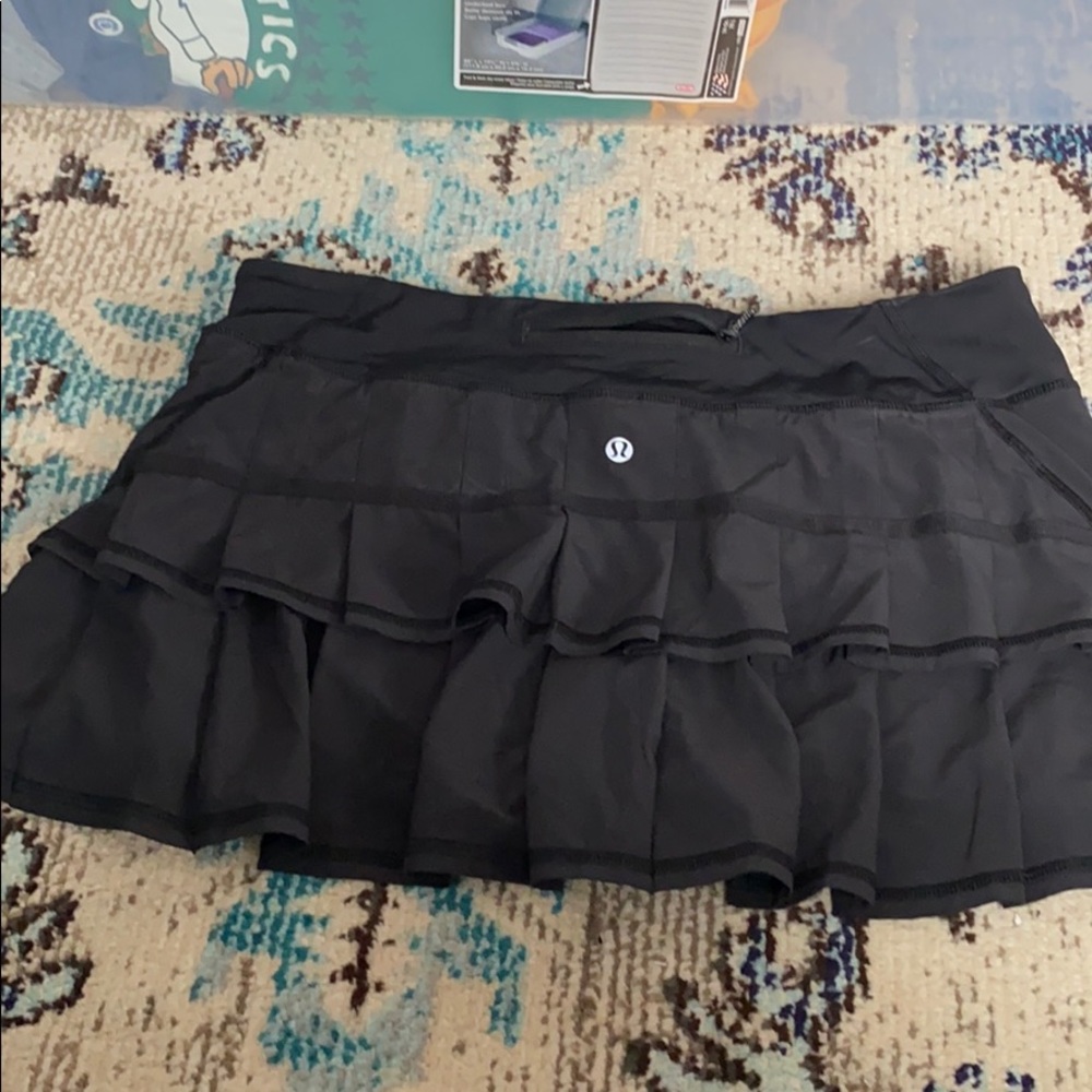 lululemon black skirt size 10